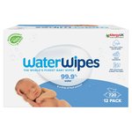 WaterWipes Baby Wipes Sensitive Newborn Plastic Free Wipes 720 Wipes 