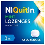 NiQuitin Mint 2mg Lozenges Nicotine 72 Lozenges