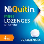 NiQuitin Mint 4mg Lozenges Nicotine 72 Lozenges