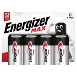 Energizer Max Alkaline D