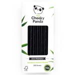 Cheeky Panda Black Bamboo Paper Straws