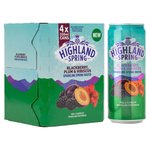 Highland Spring Sparkling Water Blackberry, Plum & Hibiscus