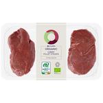 Ocado Organic 2 Beef Fillet Steaks