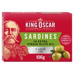 Sardines in Extra Virgin Olive Oil - King Oscar