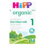 HiPP Organic 1 First Infant Baby Milk Powder Formula From Birth 