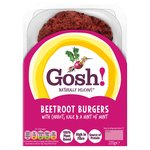 Gosh! Beetroot & Kale Burgers with a hint of mint.