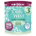 John West No Drain Tuna Chunks In Spring Water
