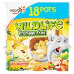 Wildlife Kids Strawberry & Peach Yoghurt Pots