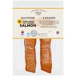 M&S 2 Scottish Honey Roast Hot Smoked Salmon