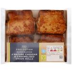 M&S Collection Mature Cheddar & Caramelised Onion Rolls