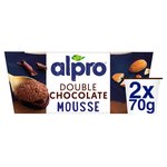 Alpro Double Chocolate Mousse with Chocolate Ganache