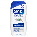 Sanex Expert Head to Toe Body Wash for Kids