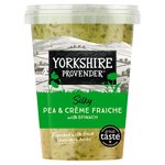 Yorkshire Provender Pea & Creme Fraiche With Spinach