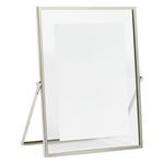 M&S Skinny Easel Photo Frame 5x7 inch, Silver