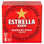 Estrella Damm Premium Lager Beer Bottles