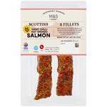 M&S 2 Roasted Sweet Chilli Salmon Fillets