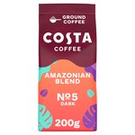 Costa Coffee Ground Intensely Dark Amazonian Blend