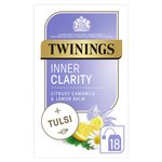 Twinings Inner Clarity Lemon Balm and Camomile Tea with Tulsi