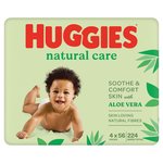 Huggies Natural Care 99% Water Baby Wipes, Multipack