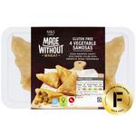M&S Made Without 4 Vegetable Samosas