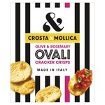 Crosta & Mollica Olive & Rosemary Ovali Cracker Crisps