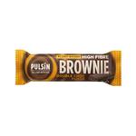 Pulsin Double Choc Fudge Vegan High Fibre Brownie 