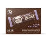Pulsin Choc Hazelnut Vegan High Fibre Brownie Multipack