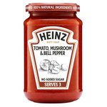 Heinz Tomato, Mushroom & Pepper Pasta Sauce