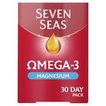 Seven Seas Omega-3 Fish Oil & Magnesium with Vitamin D 30 Day Duo Pack