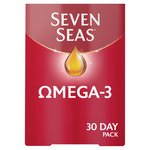 Seven Seas Omega-3 Fish Oil with Vitamin D 30 Capsules