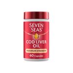 Seven Seas Cod Liver Oil Max Strength Omega-3 & Vitamin D Capsules