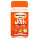 Haliborange Adult Multivitamin Energy & Immune Support Orange Gummies 
