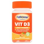Haliborange Adult High Strength Immune Support Orange Gummies 1000IU
