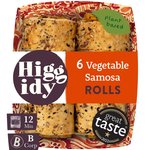 Higgidy Vegetable Samosa Vegan Rolls