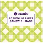 Ocado Medium Paper Sandwich Bags