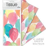 Balloons Pastel Tissue Paper