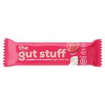 The Gut Stuff Raspberry & Coconut Fruit & Nut High Fibre Bar