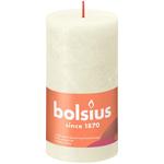 Bolsius Soft Pearl Rustic Candle  130 x 68