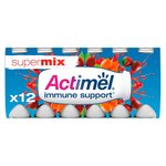 Actimel Supermix Cranberry Redcurrant Rosehip Yogurt Drinks
