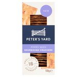 Peter's Yard Poppy Seed Sourdough Crackers