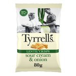 Tyrrells Lentil Sharing Crisps Sour Cream & Onion