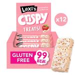 Lexi's Crispy Treat - Strawberry & White Choc Multipack