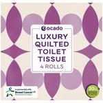 Ocado Luxury Quilted Toilet Tissue