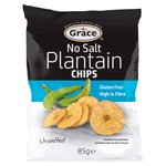 Grace No Salt Plantain Chips
