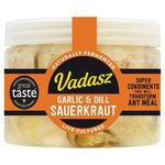 Vadasz Raw Garlic and Dill Sauerkraut