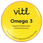 VITL Omega-3 Softgels