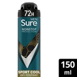 Sure Men 72hr Nonstop Protection Sport Cool Antiperspirant Deodorant 