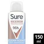 Sure Women 96hr  Maximum Protection Clean Scent Anti-Perspirant