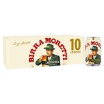 Birra Moretti Lager Beer Cans