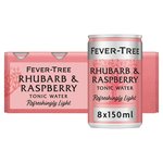 Fever-Tree Light Rhubarb & Raspberry Tonic Cans